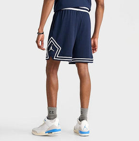 Shorts Nike Jordan Sports Dri-Fit Masculino Malha Diamante Azul Marinho